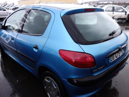 Left rear door PEUGEOT 206 Hatchback (2A/C) 1.9 D | BP20015777C4 