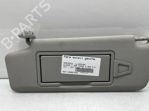 Used Left sun visor MERCEDES-BENZ C-CLASS (W204) C 200 CDI (204.001) (136 hp) 29315347