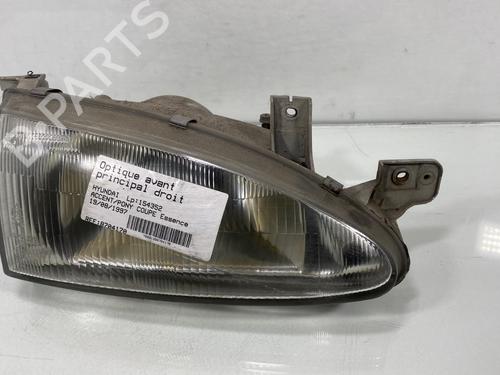Right headlight HYUNDAI ACCENT I (X-3) 1.3 i 12V | BP20183458C29 