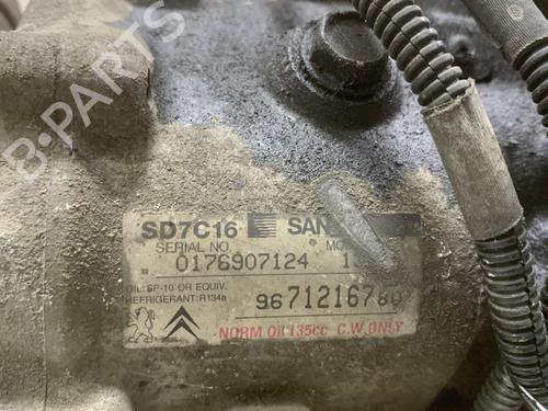 AC compressor PEUGEOT 508 I (8D_) 1.6 HDi | BP28100390M34 