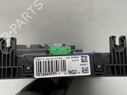 Fuse box PEUGEOT 208 I (CA_, CC_) 1.5 BlueHDI 100 | BP26295865E1