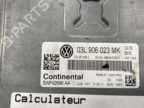 Engine control unit (ECU) VW GOLF PLUS V (5M1, 521)  | BP21192763M57 
