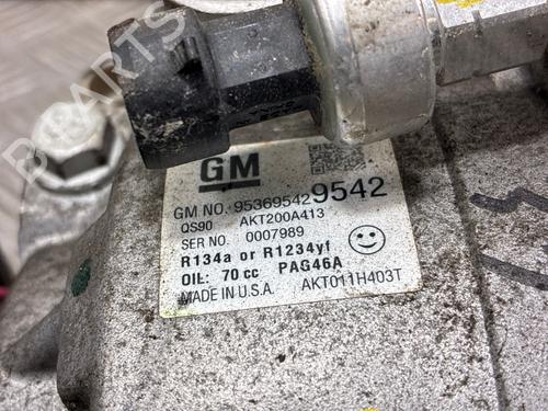 Used AC compressor AC compressor OPEL MOKKA / MOKKA X (J13) 1.7 CDTI (_76) (131 hp) 34477518 34477518