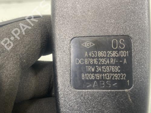Seat buckle RENAULT TWINGO III (BCM_, BCA_) 1.0 SCe 75 | BP32495866I32
