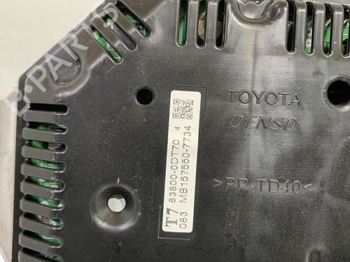 Instrument cluster TOYOTA YARIS (_P13_) 1.5 Hybrid (NHP130_, NHP130) | BP19994871C47 