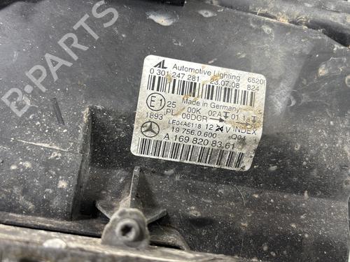 Left headlight MERCEDES-BENZ B-CLASS Sports Tourer (W245) B 200 CDI (245.208) | BP27355663C28 