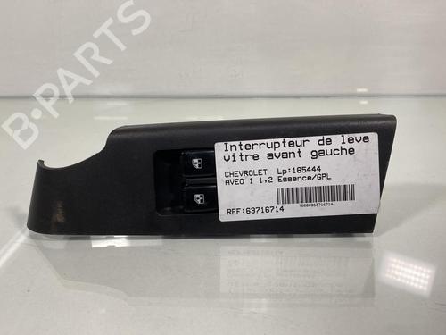 Used Left front window switch Left front window switch CHEVROLET AVEO / KALOS Hatchback (T250, T255) [2006-2026] 21957154 21957154