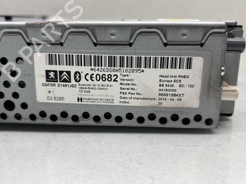 Radio CITROËN DS3 (SA_) 1.6 HDi 90 | BP27355719E6 