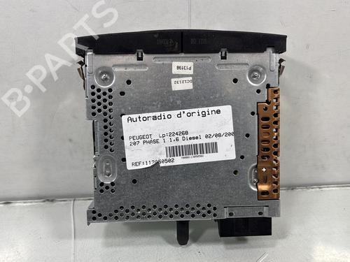 Radio PEUGEOT 207 (WA_, WC_) 1.6 HDi | BP29939894E6 