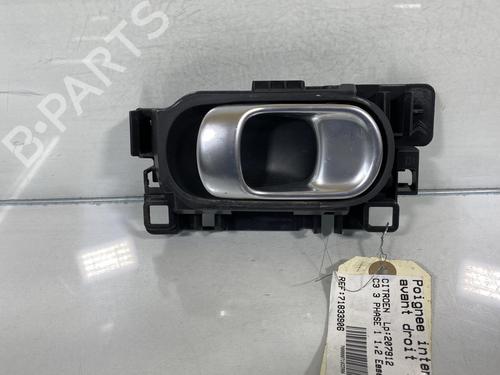 Front right interior door handle CITROËN C3 / C3 ORIGIN III (SX) 1.2 PureTech 82 | BP20021789I14 