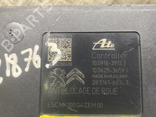 Used ABS pump ABS pump PEUGEOT 208 I (CA_, CC_) 1.5 BlueHDI 100 (102 hp) 22298325 22298325