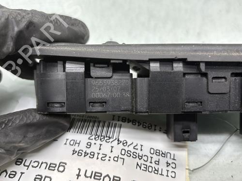 Used Left front window switch Left front window switch CITROËN C4 Picasso I MPV (UD_) 1.6 HDi (109 hp) 28281767 28281767