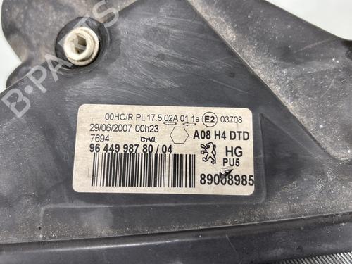 Right headlight PEUGEOT 1007 (KM_) 1.6 16V | BP29759459C29 