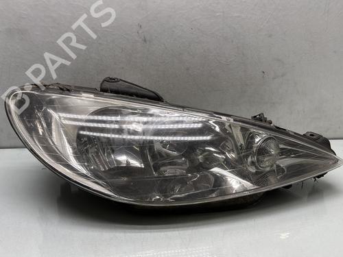 Right headlight PEUGEOT 206 Hatchback (2A/C) 1.6 16V 6205S9