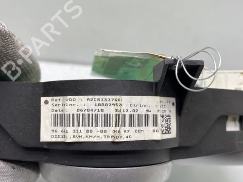 Instrument cluster PEUGEOT 207 (WA_, WC_) 1.6 HDi | BP25446820C47 