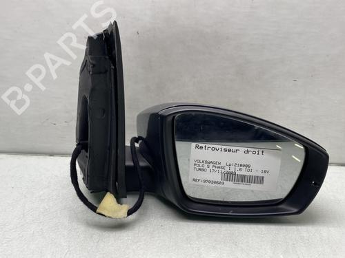 Used Right mirror VW POLO V (6R1, 6C1) 1.6 TDI (75 hp) 22178276