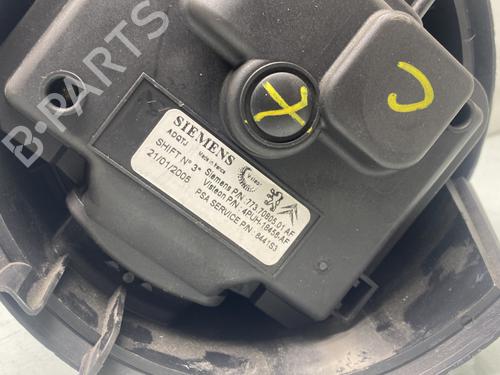 Heater blower motor PEUGEOT 407 (6D_) 2.0 HDi 135 (6DRHRH, 6DRHRE, 6DRHRG, 6DRHRJ) | BP28279612M62 