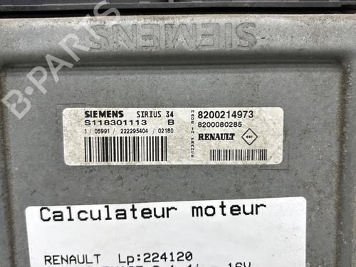 Engine control unit (ECU) RENAULT CLIO II (BB_, CB_) 1.4 16V (B/CB0P, BB13) | BP29161529M57 