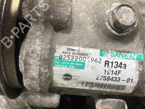 Used AC compressor AC compressor MINI MINI CLUBMAN (R55) Cooper D (109 hp) 31205552 31205552