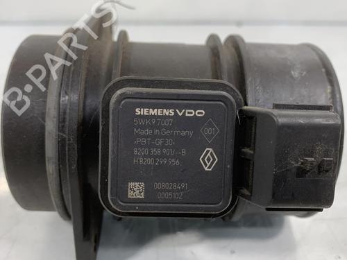 Used Mass air flow sensor Mass air flow sensor RENAULT CLIO III (BR0/1, CR0/1) 1.5 dCi (C/BR0G, C/BR1G) (68 hp) 19984958 19984958