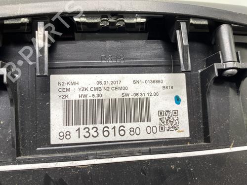 Instrument cluster CITROËN C3 / C3 ORIGIN III (SX) 1.6 BlueHDi 100 | BP25725852C47 