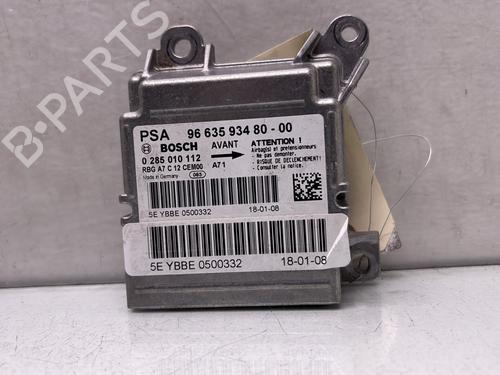 Kollisjonspute styreenhet PEUGEOT 207 (WA_, WC_) 1.4 (73 hp) 28279482