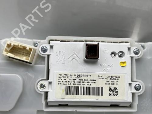 Instrument cluster PEUGEOT 2008 I (CU_) 1.6 HDi | BP19988099C47 