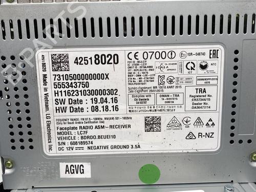 Radio OPEL CORSA E (X15) 1.4 (08, 68) | BP31281703E6 - Image 3