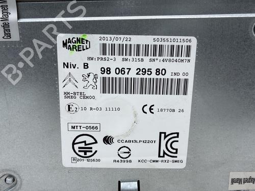 Used Radio Radio PEUGEOT 208 I (CA_, CC_) 1.2 VTI 82 (82 hp) 33724268 33724268