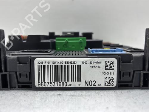 Fuse box PEUGEOT 208 I (CA_, CC_) 1.2 VTI 82 | BP28519341E1
