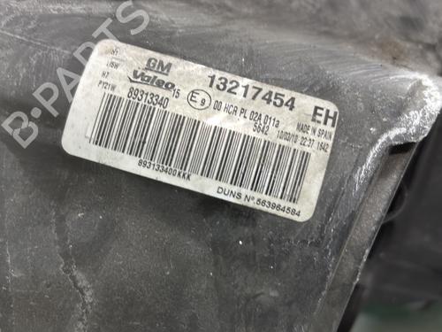Right headlight OPEL CORSA D (S07) 1.3 CDTI (L08, L68) | BP29615493C29 