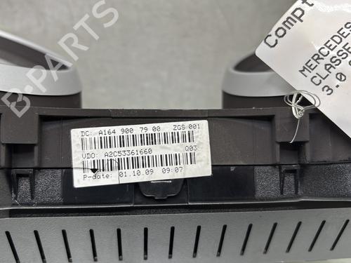 Used Instrument cluster Instrument cluster MERCEDES-BENZ M-CLASS (W164) ML 320 CDI 4-matic (164.122) (224 hp) 29735427 29735427