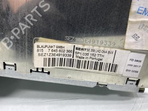 Radio SEAT ALTEA (5P1)  | BP21958036E6 
