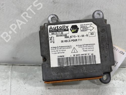 Kollisjonspute styreenhet PEUGEOT 206 Hatchback (2A/C) 1.4 i (75 hp) 30941040