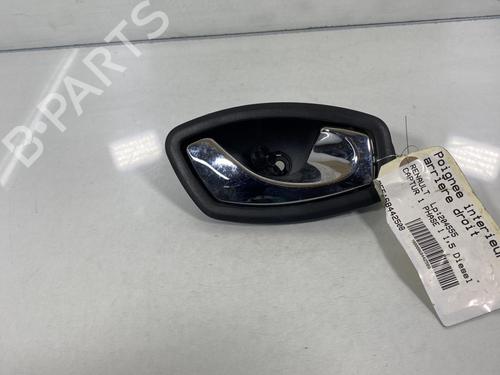 Used Rear right interior door handle RENAULT CAPTUR I (J5_, H5_) 1.5 dCi 90 (J5N4, J5M5, J5MW, J5M6, J5AL, J5AJ) (90 hp) 20007881