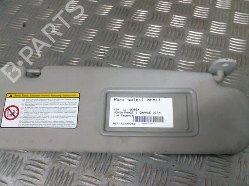 Used Right sun visor Right sun visor KIA VENGA (YN) 1.4 CVVT (90 hp) 19979821 19979821