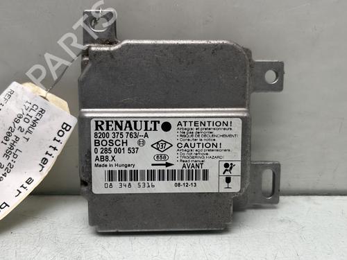 Airbag styreenhed RENAULT CLIO II (BB_, CB_) 1.4 16V (B/CB0P, BB13) (98 hp) 29507699