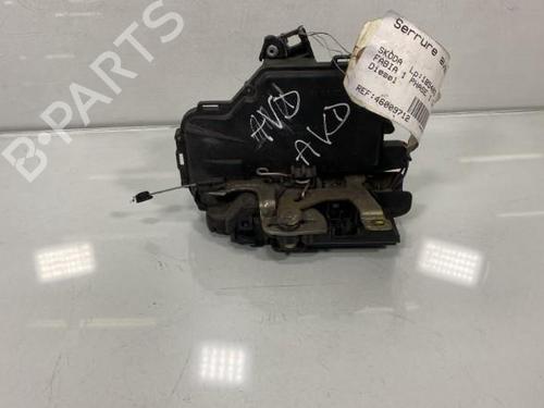 Front right lock SKODA FABIA I (6Y2)  | BP20014350C97 