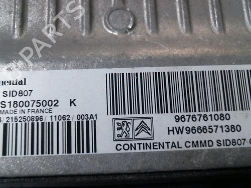 Used Engine control unit (ECU) PEUGEOT 5008 (0U_, 0E_) 1.6 HDi (112 hp) 20011935