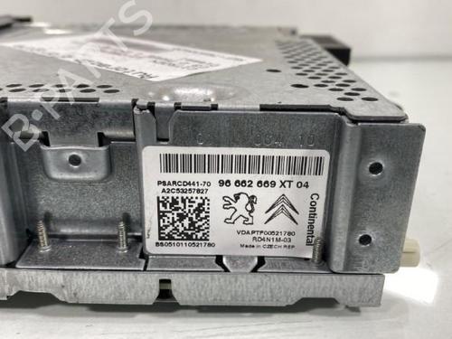 Used Radio Radio CITROËN C3 II (SC_) 1.4 HDi 70 (SC8HZC, SC8HR0, SC8HP4) (68 hp) 19993160 19993160