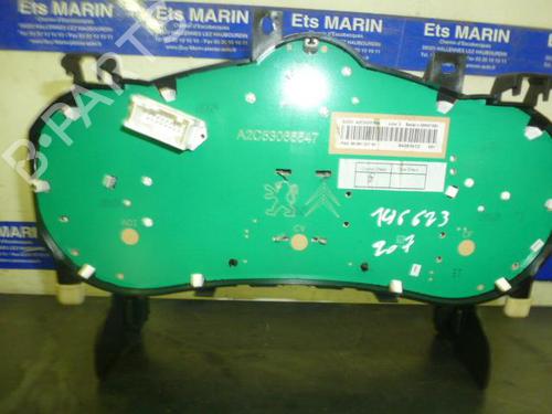 Instrument cluster PEUGEOT 207 (WA_, WC_) 1.6 HDi | BP21948937C47 
