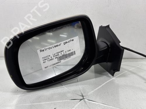 Used Left mirror TOYOTA YARIS (_P9_) 1.4 D-4D (NLP90_, NLP90R) (90 hp) 31212952
