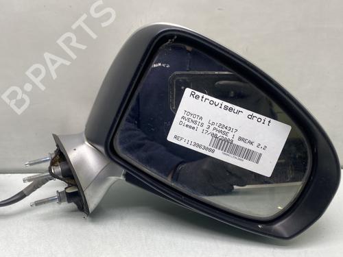 Used Right mirror TOYOTA AVENSIS Estate (_T27_) 2.2 D-4D (ADT271_, ADT271R) (150 hp) 29940097