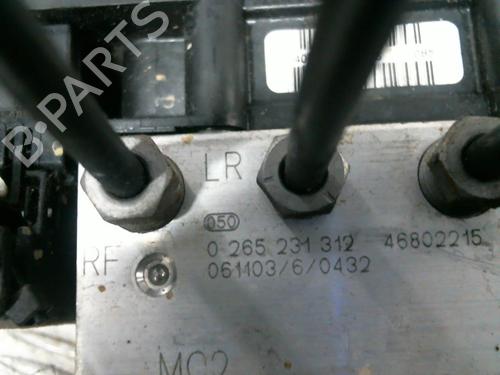 Used ABS pump FIAT PANDA (169_) 1.2 (169.AXB11, 169.AXB1A) (60 hp) 20000794