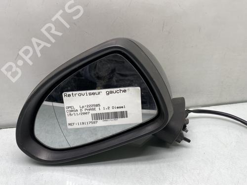Used Left mirror OPEL CORSA D (S07) 1.3 CDTI (L08, L68) (90 hp) 31646891
