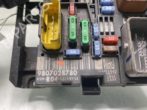 Fuse box PEUGEOT 207 (WA_, WC_) 1.6 HDi | BP30941014E1