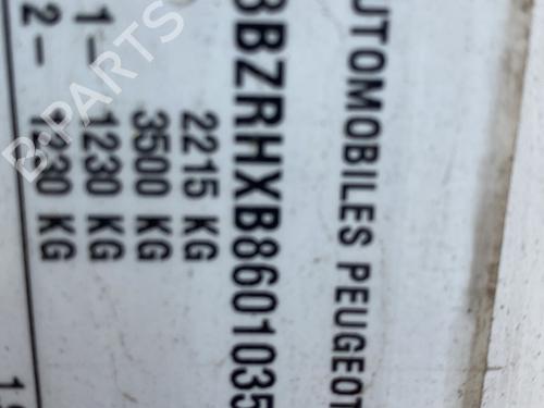 Left front door PEUGEOT EXPERT Van (222) 2.0 HDI | BP24054777C2 