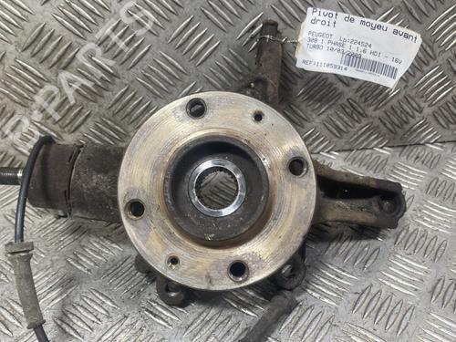 Used Right front steering knuckle PEUGEOT 308 I (4A_, 4C_) 1.6 HDi (109 hp) 29587342