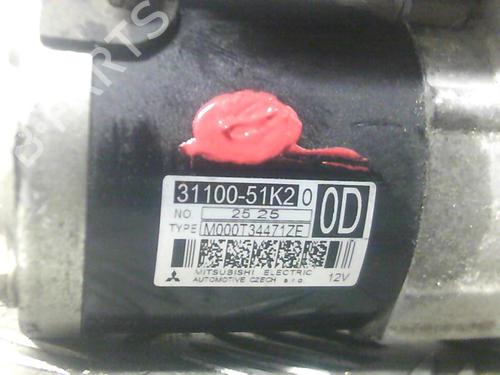 Used Starter OPEL AGILA B (H08) 1.0 (F68) (68 hp) 20016851