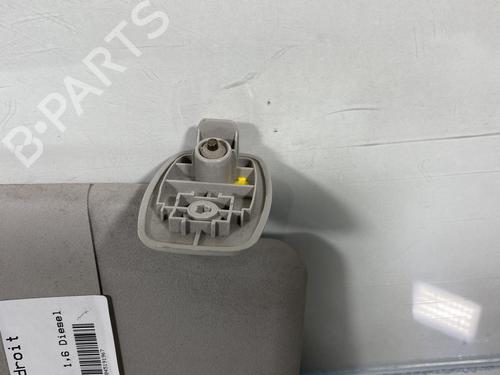Højre solskærm CITROËN BERLINGO MULTISPACE (B9) 1.6 HDi 110 (112 hp) 21953691